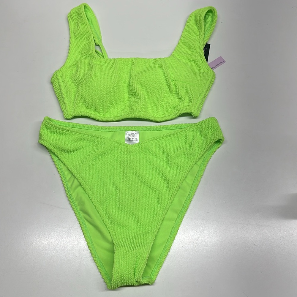 Wild Fable Lime Bikini Set